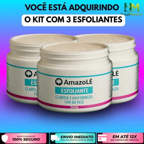 3 Frascos Amazolé
